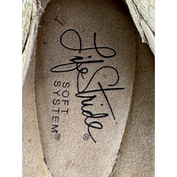Life Stride womens shoes 9M beige soft system comfort slip on - Picture 4 of 16